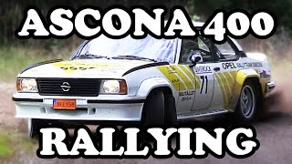 Opel Ascona 400 Rallying [upl. by Ahsinik]