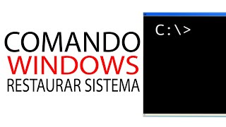 COMANDO WINDOWS 10 para RESTAURAR SISTEMA [upl. by Rodrique126]