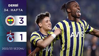 Fenerbahçe 31 Trabzonspor  34 Hafta  202223 [upl. by Veronika]