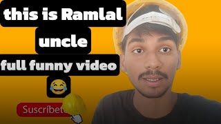 Ramlal ka video comedy😂 [upl. by Boone837]