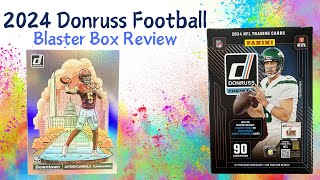 2024 Donruss Football Blaster Box Review [upl. by Eey]