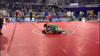 Jaden bond Vs Hauppauge wrestling [upl. by Maxa]