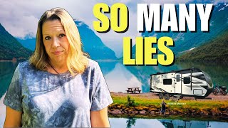 9 HUGE LIES About Living In An RV That NOBODY Talks About [upl. by Narmak]