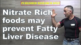 Nitrate Rich foods may prevent Fatty Liver Disease [upl. by Newberry]