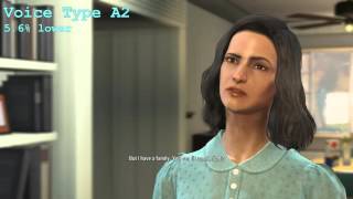 Fallout 4 mod Deeper Female Protagonist Voice 日本語化 [upl. by Ennayehc]