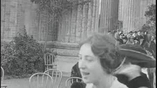 RARE 16mm FOOTAGE 1915 PanamaPacific International Exposition in SAN FRANCISCO [upl. by Nrubua]