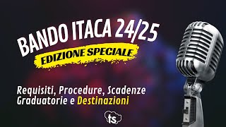 Bando ITACA 2425 Novità Adempimenti e Tempistiche [upl. by Eilloh]