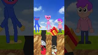 Huggy Wuggy Kissy Missy and LankyBox Love Story  Poppy Playtime Animation shorts [upl. by Alacim]