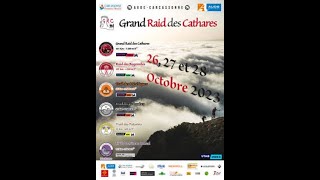 Grand raid des Cathares  Trail des Hérétiques Carcassonne 2023 en HD [upl. by Dione]