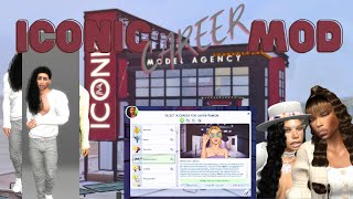 HAVE YOUR SIM BECOME A HAIR DRESSER💇🏻  HAIRSTYLIST CAREER MOD OVERVIEW  THE SIMS 4 [upl. by Mendive]