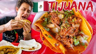 Mexican Street Food in Tijuana 🇲🇽 INSANE TACOS TOUR IN MEXICO 🌮Part 2 [upl. by Stoddard]