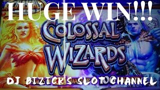 Colossal Wizards Slot Machine  99 FREE SPINS  HUGE WIN  WATCH NOW [upl. by Leind]