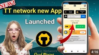 How To Create TTCoin Network Account  TTcoin network account kaise banaye  free airdrop mining app [upl. by Lundt662]