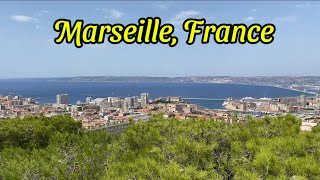 A day in Marseille France ft St Vincent de Paul Arc de Triomphe Notre Dame and Old Port [upl. by Lhok]