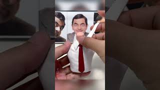 Clay Artisan JAY ：Creating a Funny Clay Portrait of Mr Bean [upl. by Ettennad]