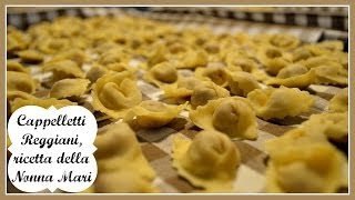 Cappelletti Reggiani  quotCappellettiquot Grandmas Recipe eng sub [upl. by Sarazen157]