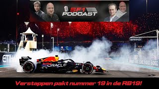 GP Abu Dhabi Verstappen pakt nummer 19 in de RB19 [upl. by Barnabe269]