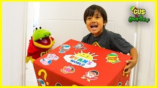 Ryans World Toy Delivery from Ryan ToysReview with Surprise Toys [upl. by Norraf]