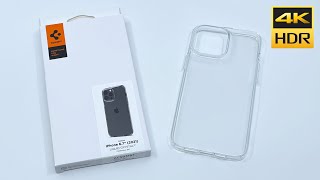 Spigen Liquid Crystal Case Crystal Clear for iPhone 13 Pro Max 67quot  A15 2021 📱 Unboxing [upl. by Suvart]