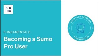 Sumo Logic Fundamentals Virtual Cert Jam [upl. by Erdman]