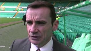 Danny Lennon  Match Reaction  Celtic v St Mirren  22032014 [upl. by Eecats17]