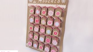 Tutorial Calendario dell Avvento  Advent Calendar [upl. by Etheline]