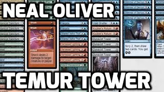 Channel Neal  Standard Temur Tower Deck Tech amp Match 1 [upl. by Alvinia]