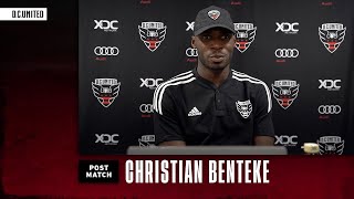 Christian Benteke PostMatch Press Conference  NYCvDC [upl. by Naitsirhc167]