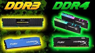 RAM DDR3 VS DDR4 GAMING TEST 2018  FRAME RATE TEST 2007 RAM VS 2014 RAM [upl. by Cynthy]