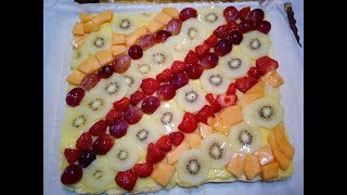 Torta di frutta estiva con crema al limone [upl. by Akcinahs818]