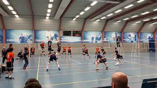 Laatste punt kruisfinale Polaris  Next Volley [upl. by Philomena20]