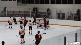 Under 16 Hockey  Elgin Middlesex Canucks vs Cambridge Jr RedHawks [upl. by Zulch357]