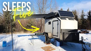 DIY Overland Trailer Tour  Squaredrop Camper [upl. by Ramberg749]