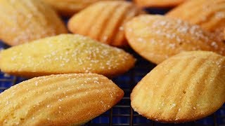 Madeleines Recipe Demonstration  Joyofbakingcom [upl. by Notsek189]