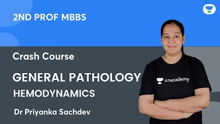 2nd Prof MBBS Crash Course  General Pathology Hemodynamics  Dr Priyanka Sachdev [upl. by Ecirtnom]