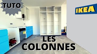 Comment monter une cuisine IKEA EP3 LES COLONNES METOD [upl. by Aelber368]