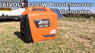 AIVOLT 1200W Petrol Inverter Generator  game changer for Van Life [upl. by Therron]