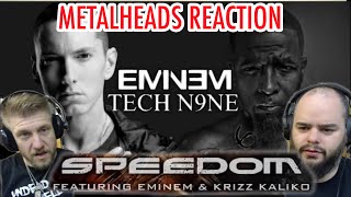 MORE INSANE RAP  WORLDWIDE CHOPPERS  SPEEDOM  ft EMINEM amp KRIZZ KALIKO  metalheads reaction [upl. by Ajnin183]