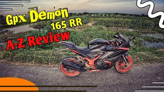 GPX Demon 165 rr 2023 Model Details review  Gpx bike  Gpx demon full review 2023  Lifeless Rider [upl. by Akenn]