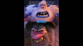 Migo vs captain gutt edit meme warnerbros bluesky smallfoot iceage [upl. by Ebeneser]