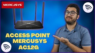 Como configurar Mercusys AC12G como Access Point [upl. by Burra347]