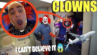 I cant believe it CLOWN ON A PLAANE That Crazy Stromedy videos [upl. by Gnat821]