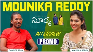 Ammai cute abbayi naatu heroine appu Mounika reddy  Interview promo  Teja Dancer  popcorn media [upl. by Nahtnoj]