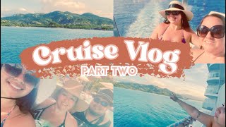 Cruise Vlog  Carnival Mardi Gras  Part Two [upl. by Ardnaeel]