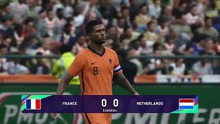 PES 2021 Gameplay  Frankrijk  Nederland  2023 [upl. by Sukin696]