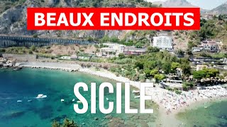 Vacances en Sicile Italie  Plage nature paysage Palerme  Vidéo 4k  Sicile échappées belles [upl. by Schlenger]