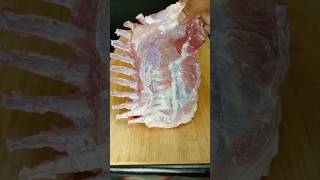 Great recipe for delicious salad with goat ribs youtubeshorts shorts [upl. by Mandie]