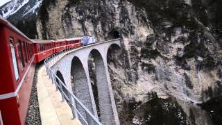 Landwasserviadukt Filisur Switzerland [upl. by Anik]