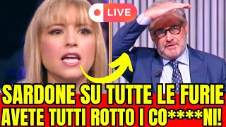 🔴 SARDONE SU TUTTE LE FURIEquot AVETE TUTTI ROTTO I C CONquot GELO IN STUDIO [upl. by Yevad]