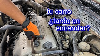 ¿Tú puedes reparar un carro que tarda en encender síntomas pruebas y diagnostico [upl. by Aisila590]